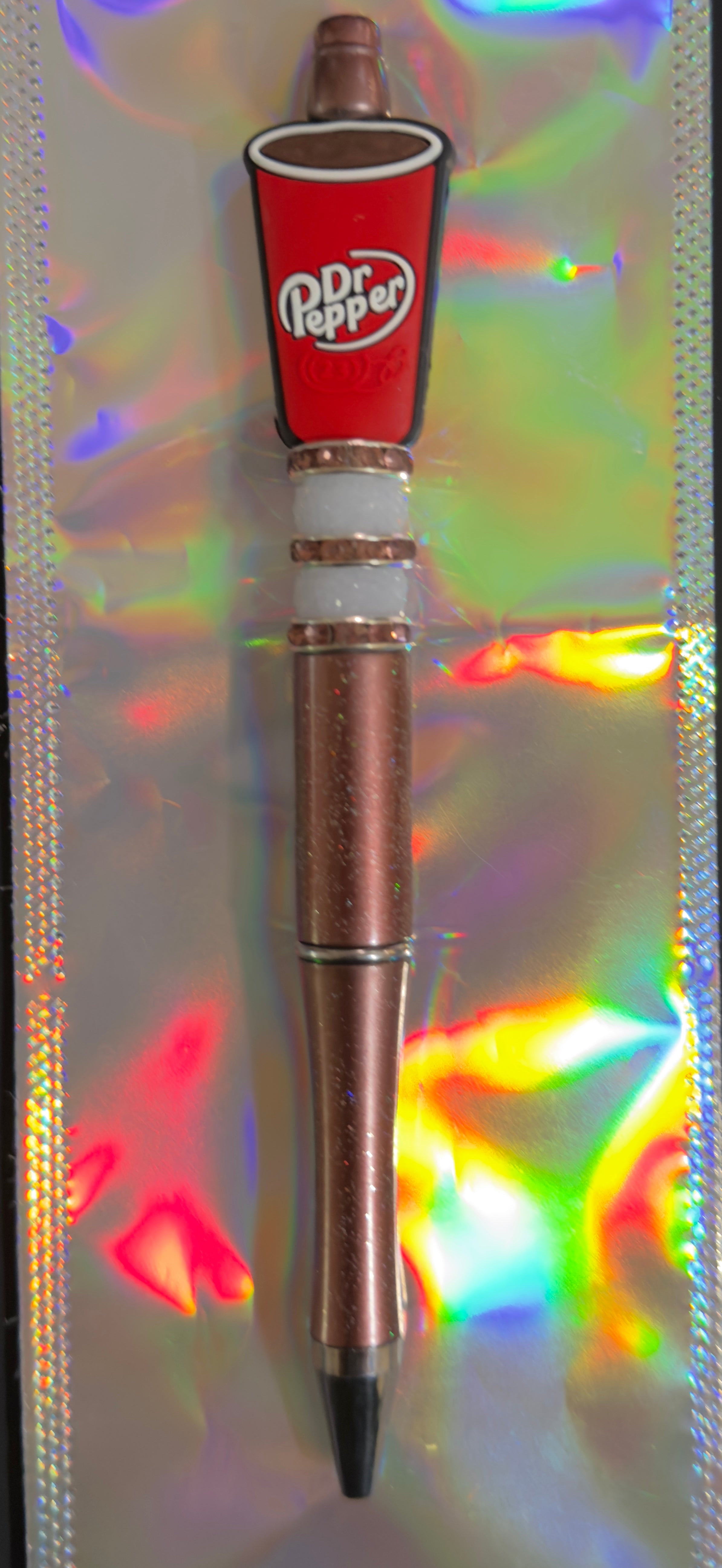Dr. Pepper Beadable Ink Pen