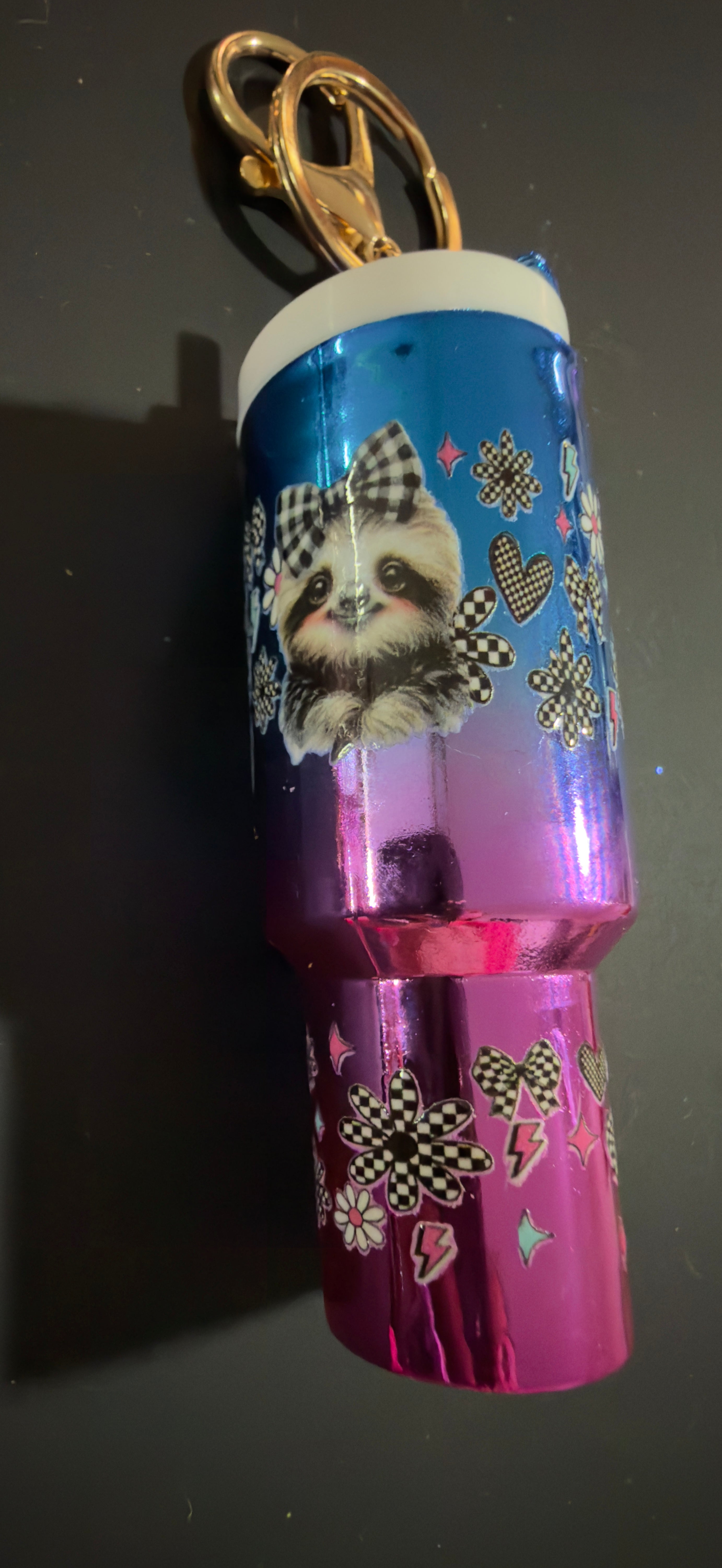 Cute in bows chapstick holder