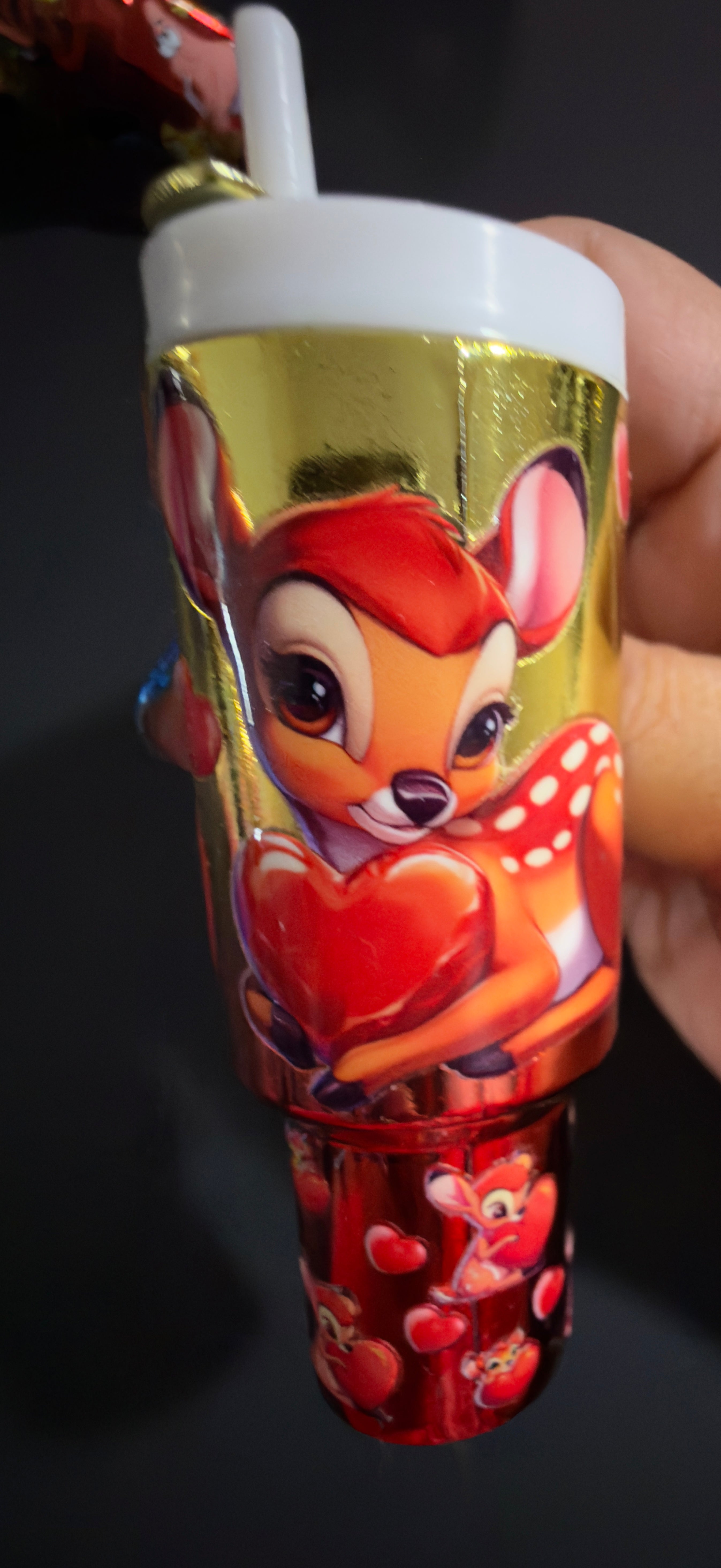 Baby Deer Chapstick Holder