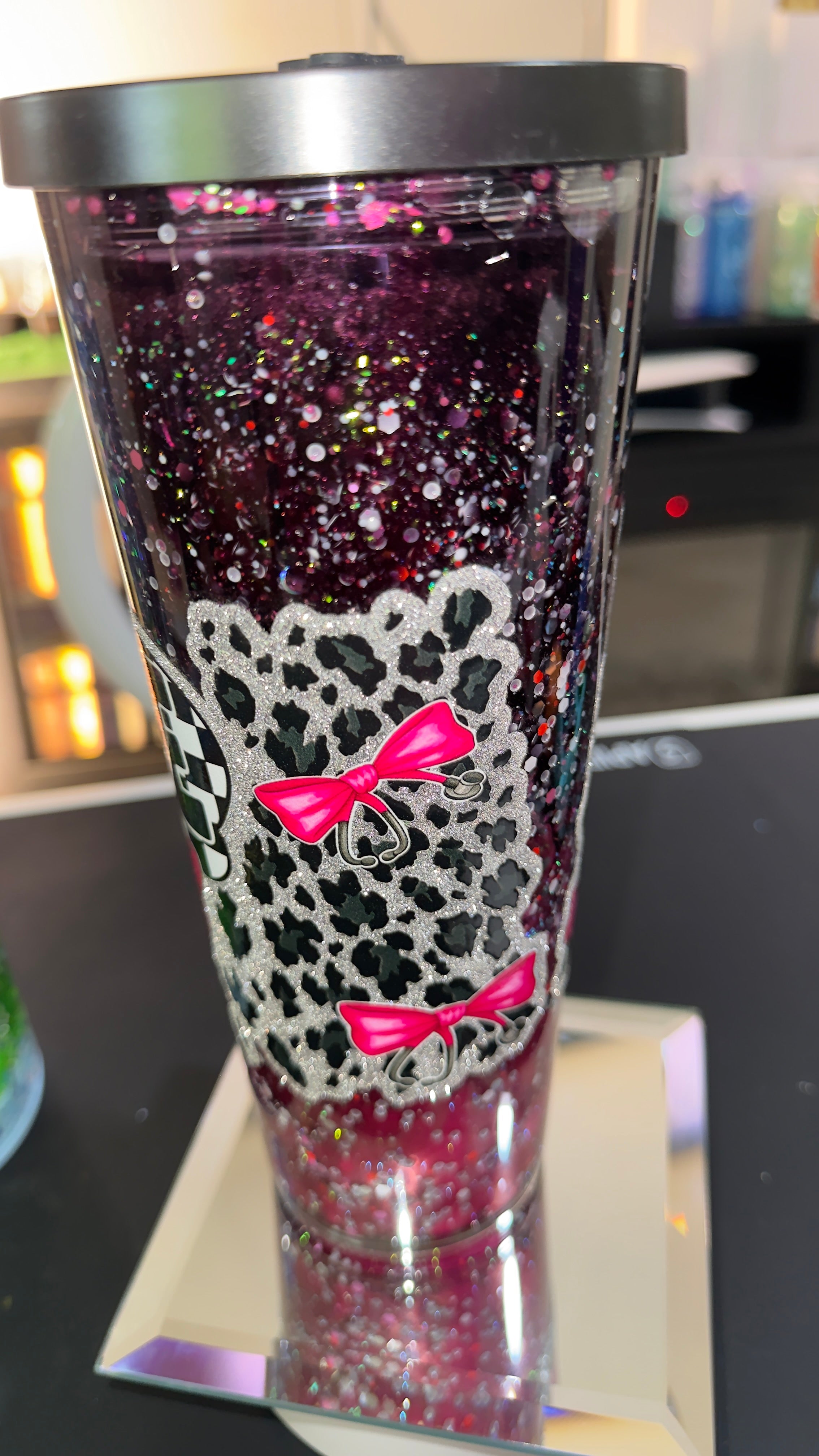 Nurse SnowGlobe Tumbler