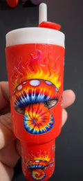 Mushroom Chapstick holder