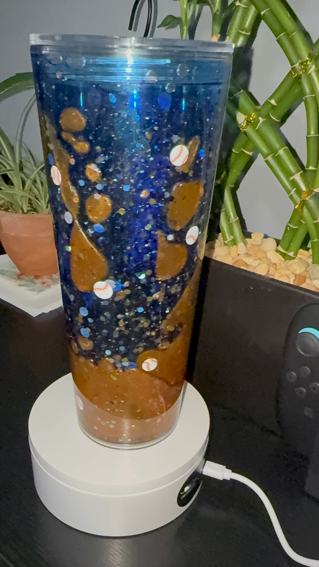 Tiger Ball Snow Globe