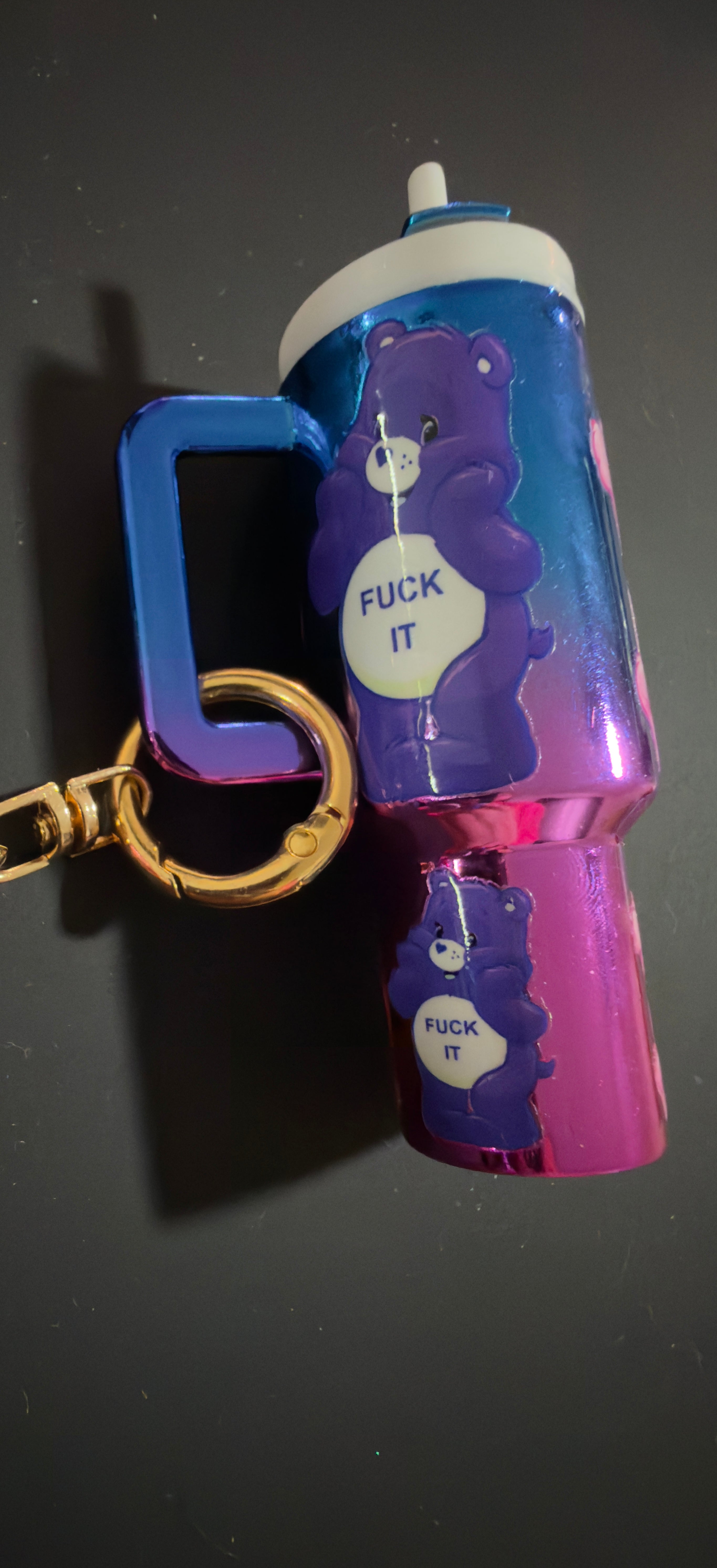 Swear Bear Keychain
