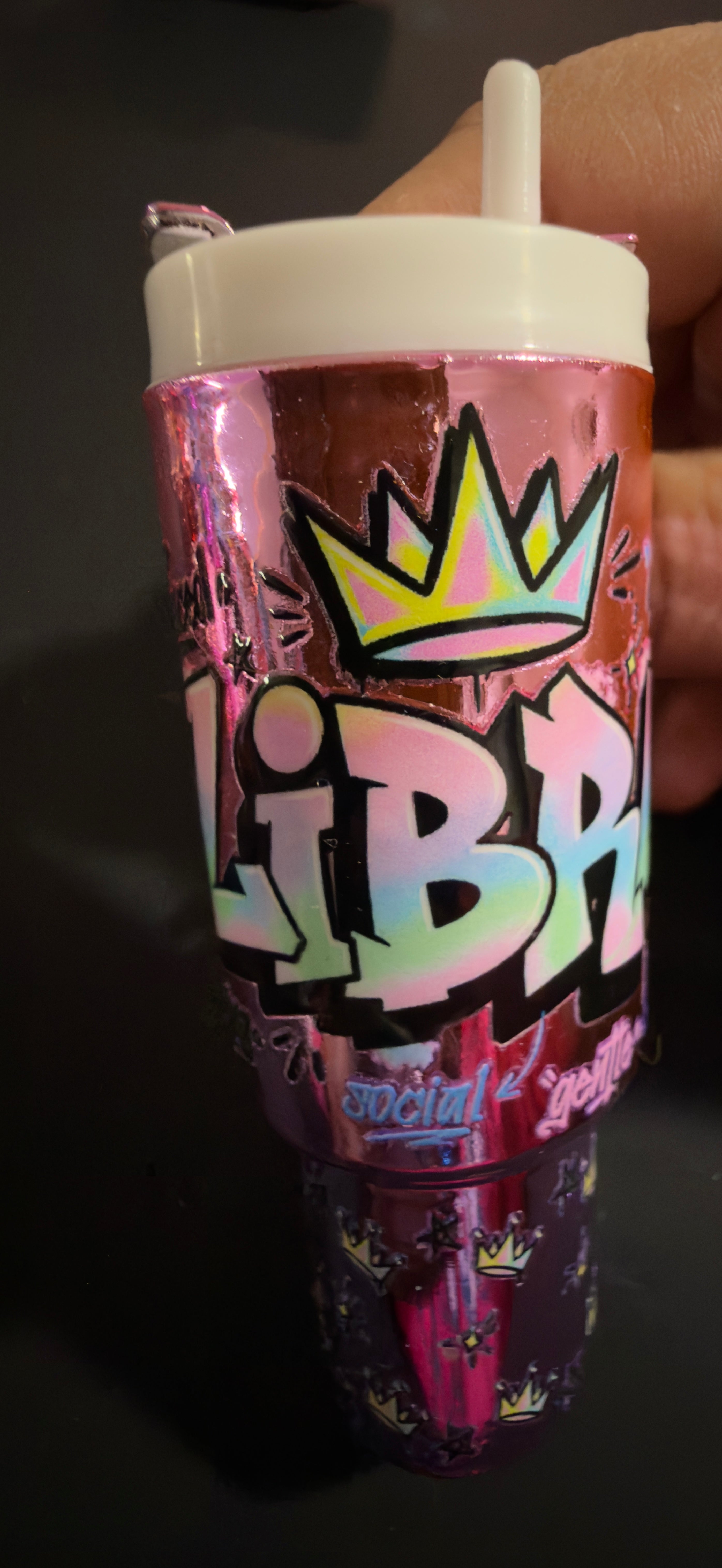 Libra chapstick holder