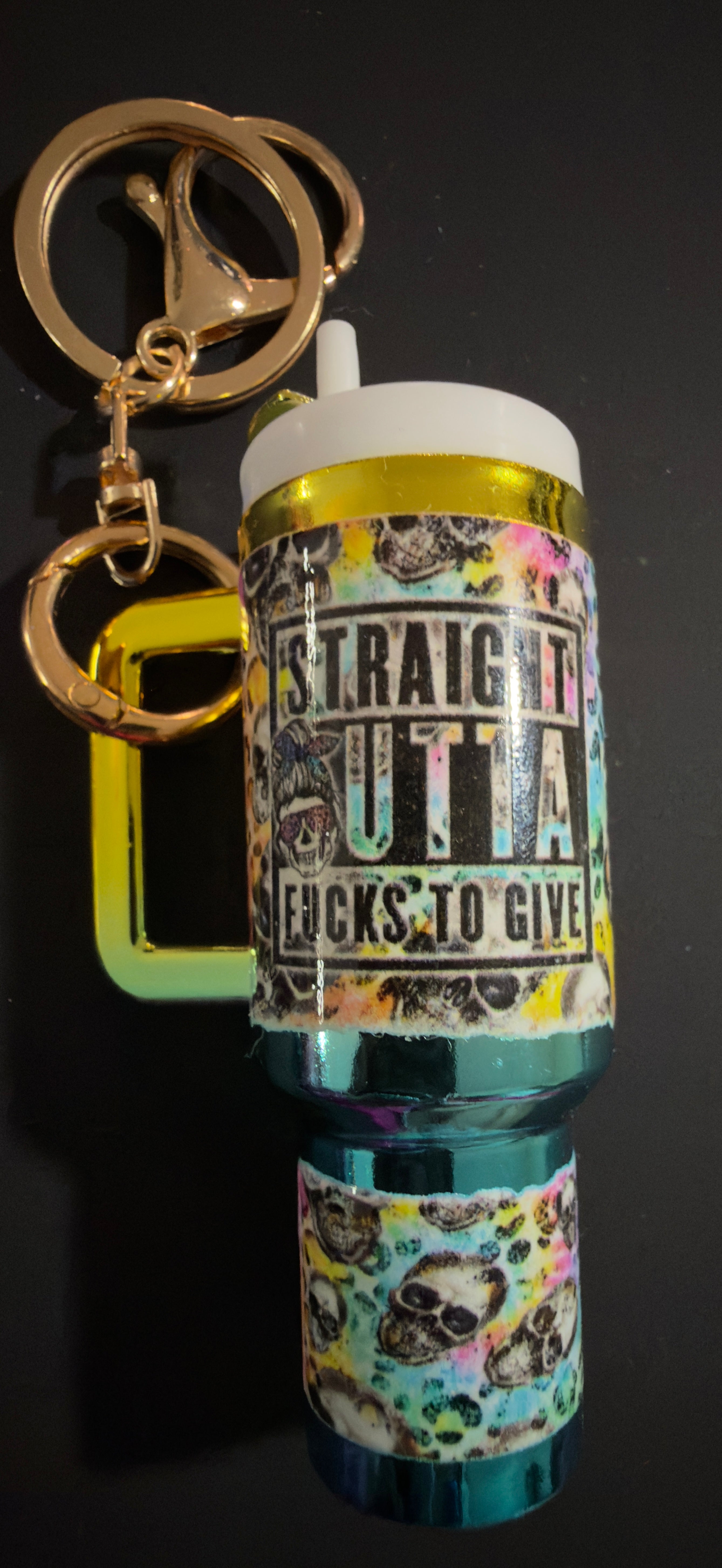 Straight out of F* Keychain